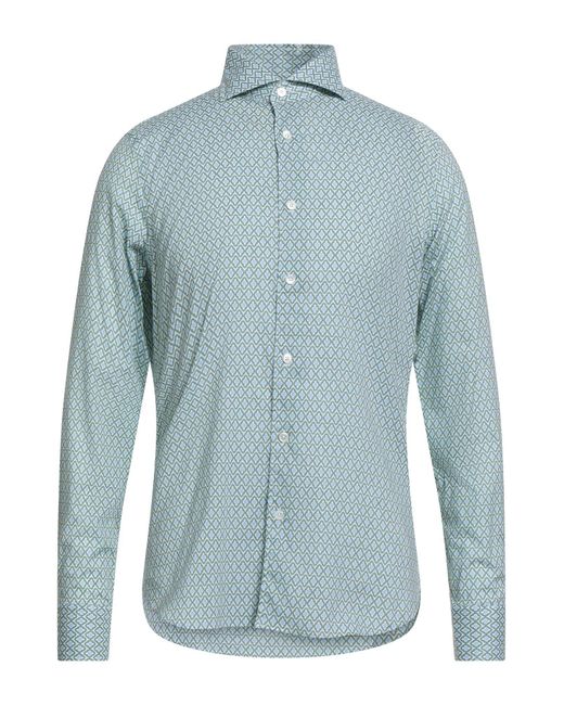 Fedeli Blue Shirt for men