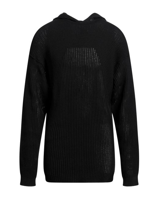 Rick Owens Black Sweater Cotton for men