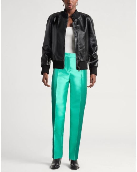 Alberta Ferretti Green Trouser