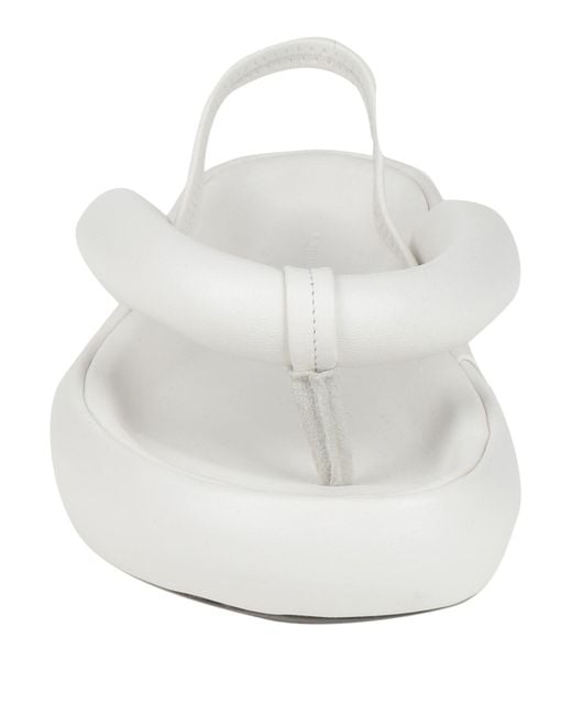 Isabel Marant White Thong Sandal
