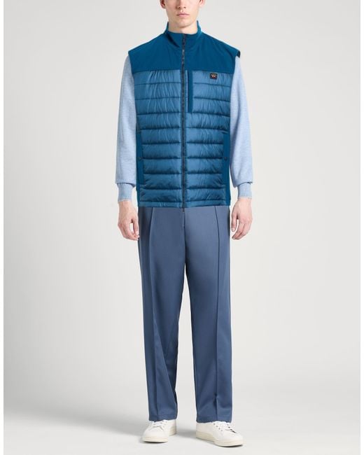 Paul & Shark Blue Vests for men