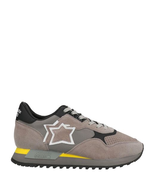 Atlantic Stars Gray Sneakers for men