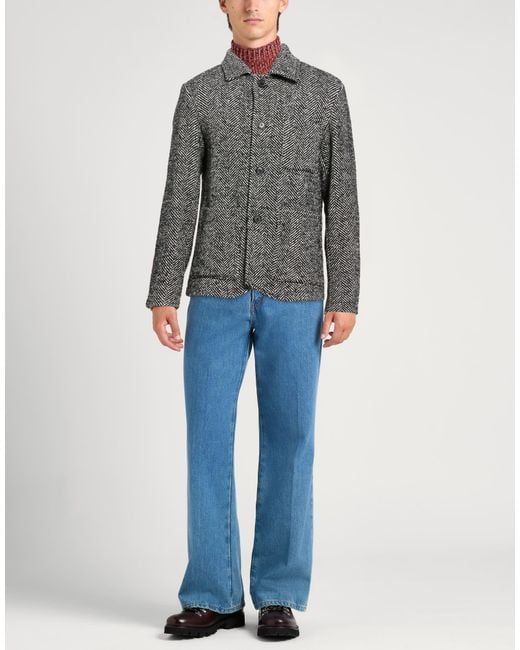 Paltò Gray Jacket for men