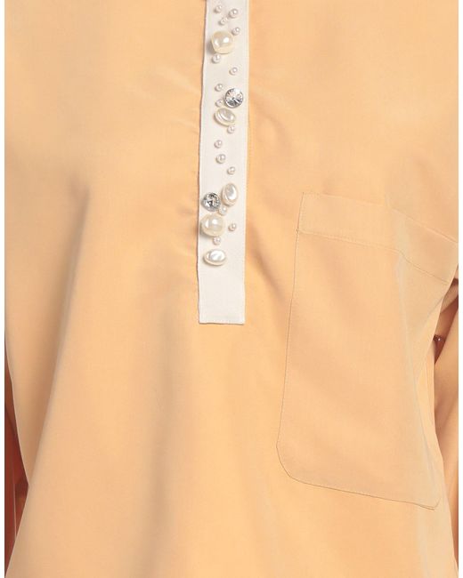 Alysi Natural Chocolat Top Modal, Polyester