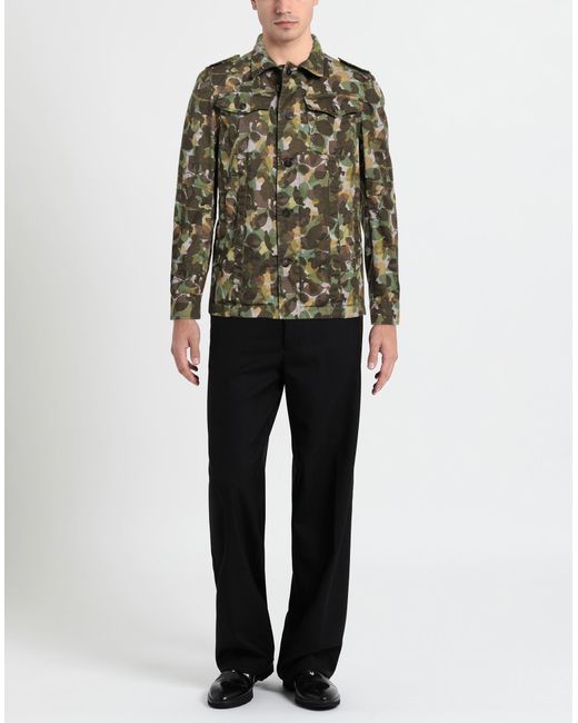 Camisa Messagerie de hombre de color Green