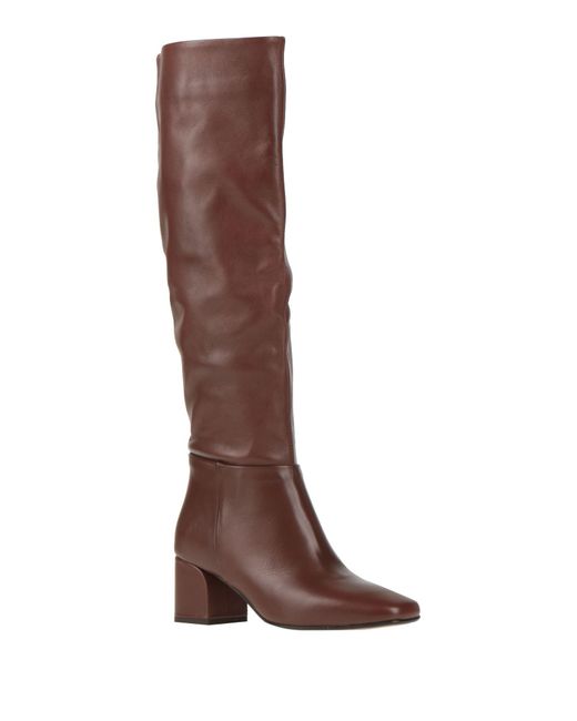 Elisa Lanci Brown Boot Leather