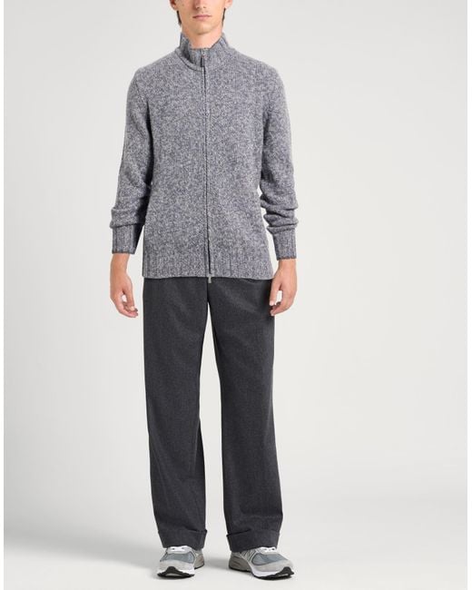 Gran Sasso Gray Cardigans for men