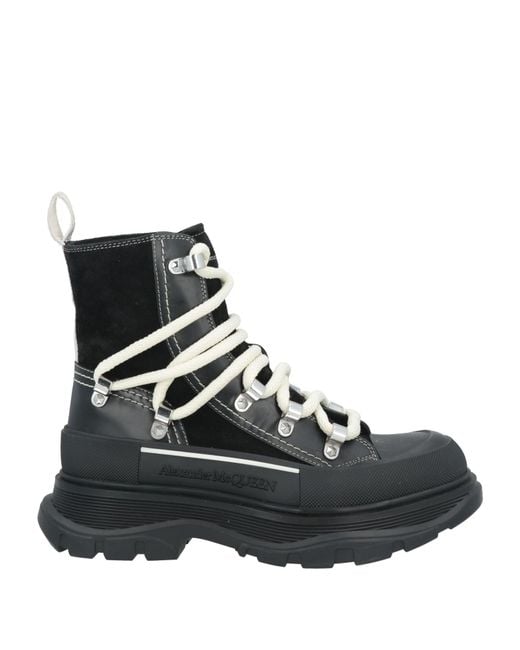 Bottines McQueen en coloris Black