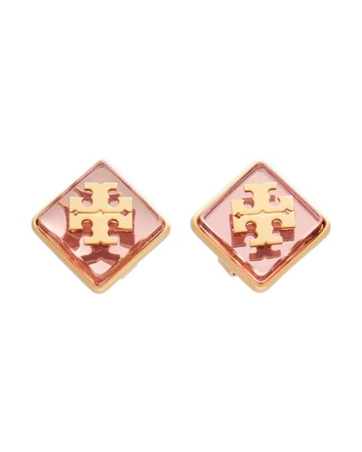 Tory Burch Pink Ohrring