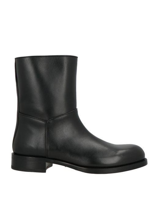 The Row Black Boot Calfskin for men