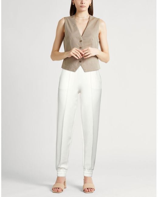 Emporio Armani White Trouser