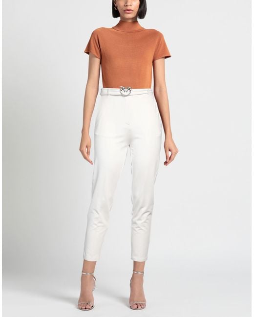 Pinko White Trouser