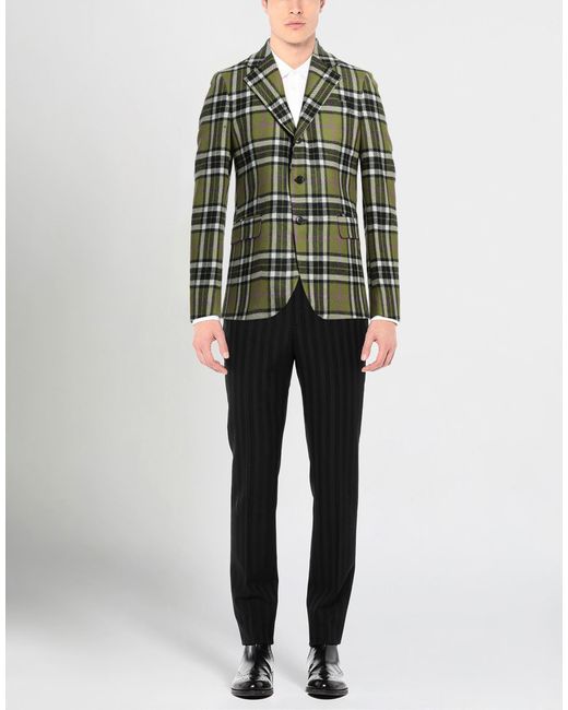 Brian Dales Green Blazer for men