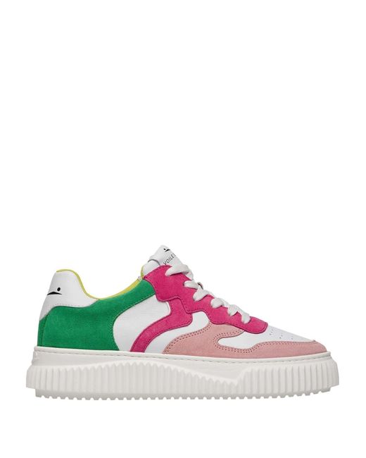 Sneakers Voile Blanche de color Pink