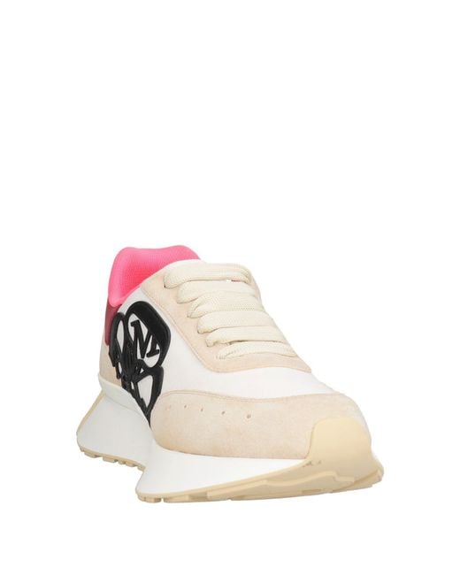 McQueen White Trainers