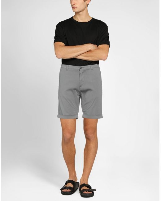 Trussardi Gray Shorts & Bermuda Shorts for men