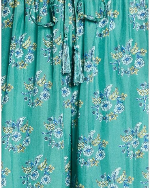 HANNAH Blue Pants Silk