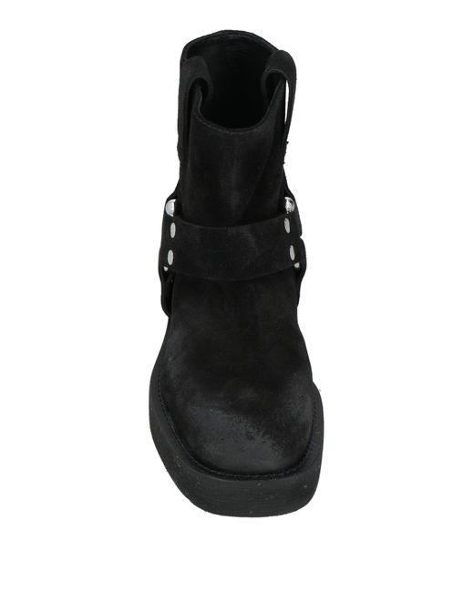 3Juin Black Ankle Boots