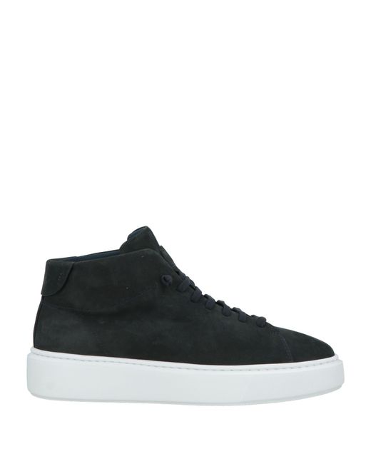 Fabiano Ricci Black Midnight Sneakers Leather for men
