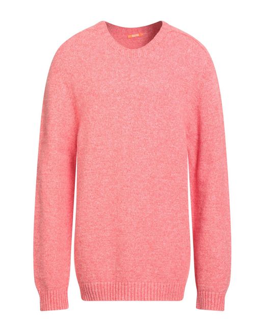 Suns Boards Pink Coral Sweater Polyamide, Viscose for men