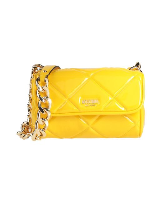 Borse A Tracolla di Moschino in Yellow