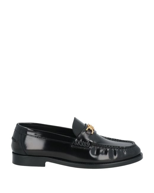 Versace Black Medusa Detail Slipper