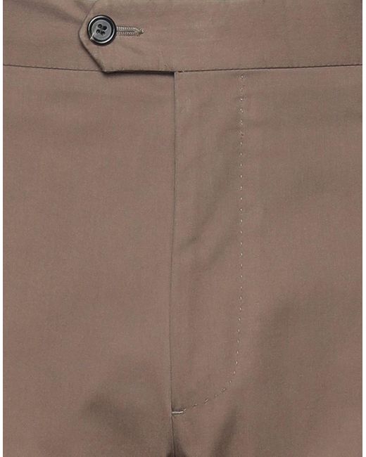 Prada Cotton Pants in Khaki (Green) for 