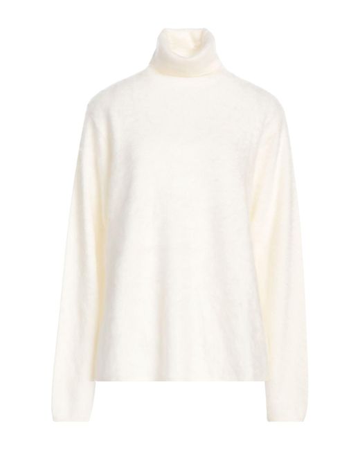 Kangra White Rollkragenpullover