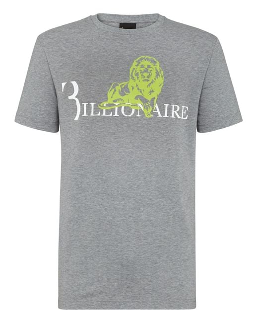 Camiseta Billionaire de hombre de color Gray