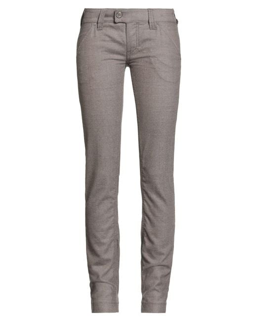 Jacob Cohen Gray Light Pants Virgin Wool, Elastane