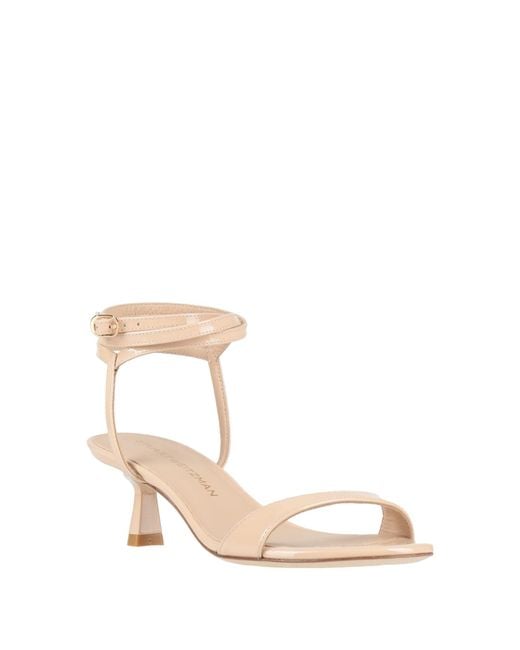 Stuart Weitzman Natural Sandals