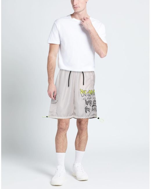 DISCLAIMER Gray Shorts & Bermuda Shorts for men