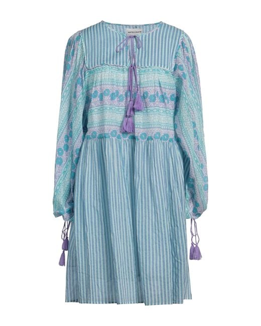 Antik Batik Blue Mini Dress
