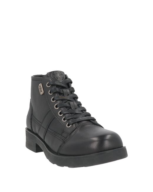 O.x.s. Stiefelette in Black für Herren