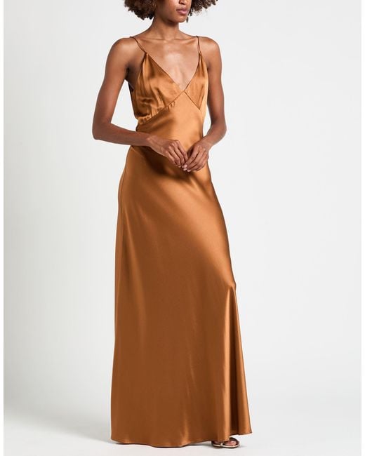 JACOB LEE Brown Maxi Dress