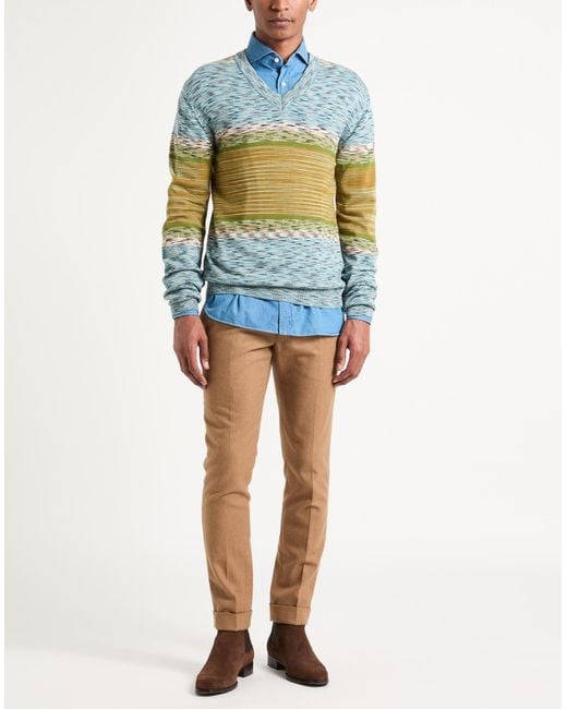 Pullover di Missoni in Blue da Uomo