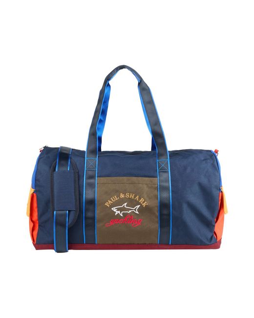 Paul & Shark Blue Duffel Bags for men