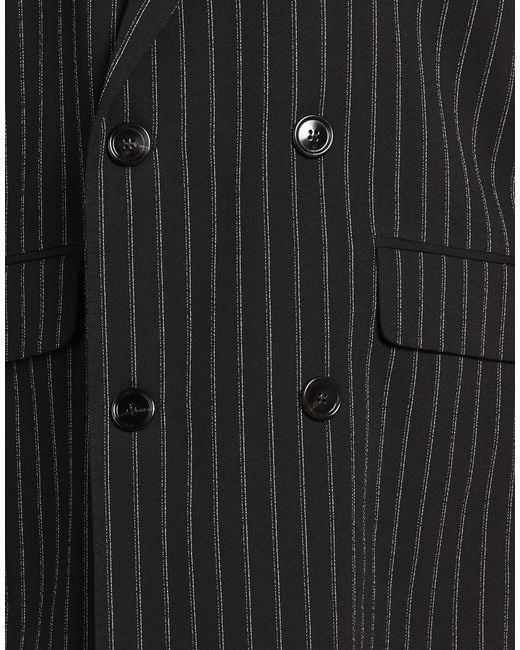 AMI Black Blazer Virgin Wool