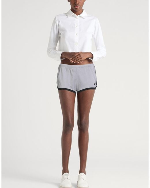 Courreges Gray Shorts & Bermuda Shorts