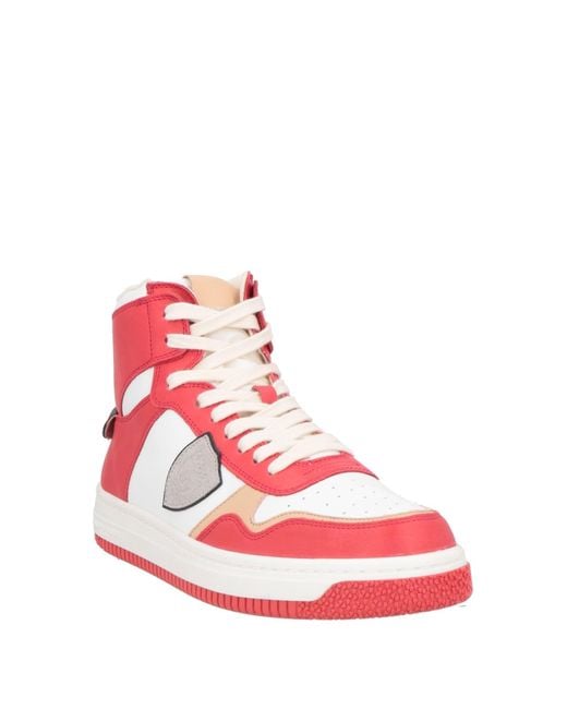 Philippe Model Pink Trainers for men