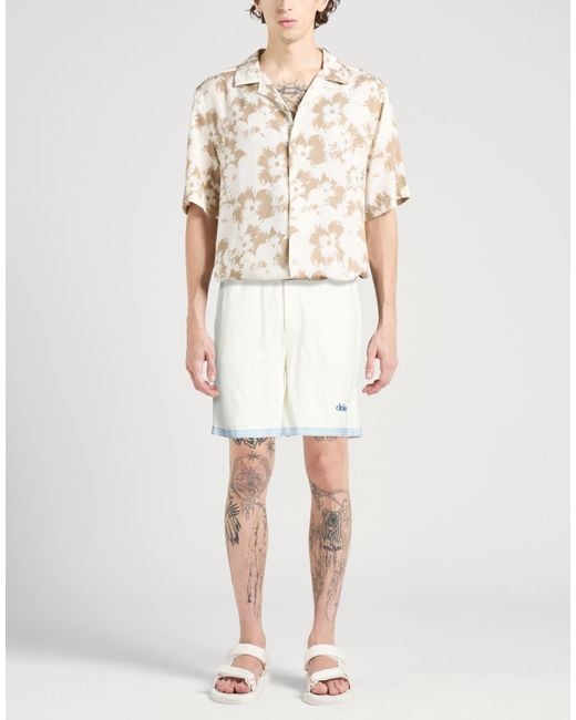 Drole de Monsieur White Shorts & Bermuda Shorts for men
