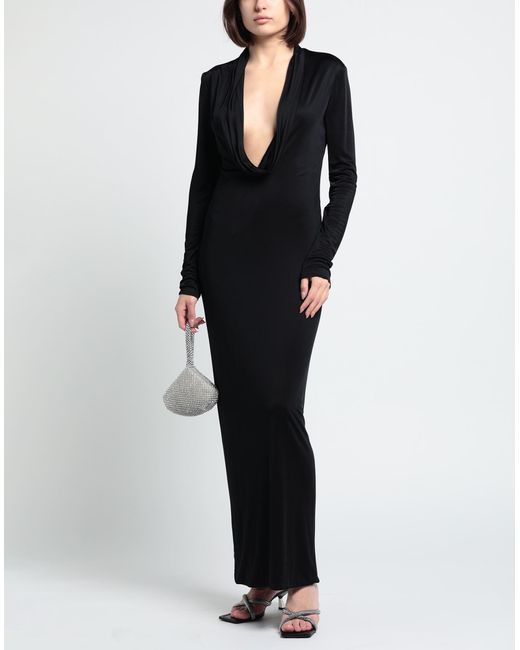 Versace Black Maxi Dress