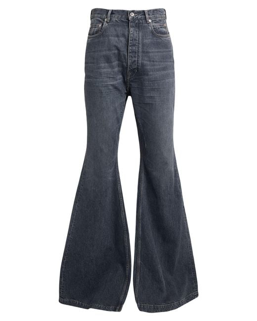 Rick Owens Blue Jeans Cotton for men