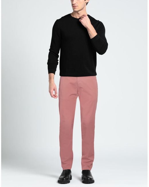 Incotex Pink Trouser for men