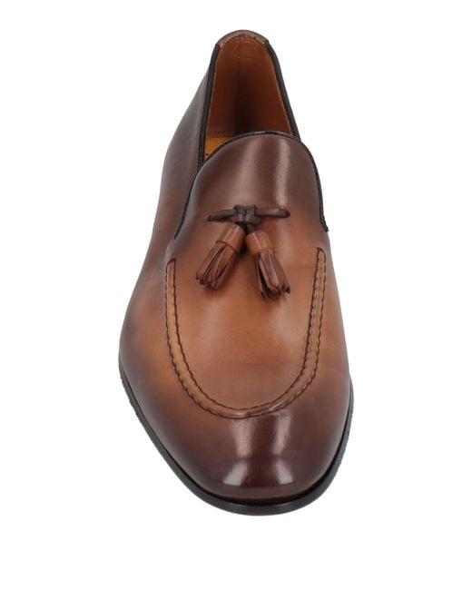 Doucal's Brown Panarea Loafers Leather for men