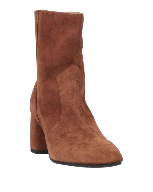 Alessandra Peluso Brown Ankle Boots