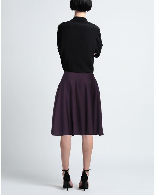 Marni Purple Midi Skirt