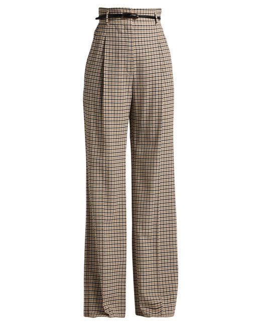 Max Mara Brown Camel Pants Virgin Wool