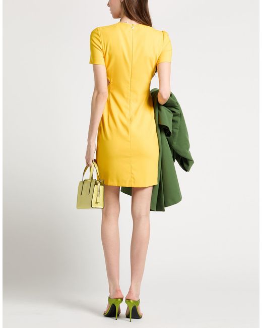 DSquared² Yellow Mini Dress