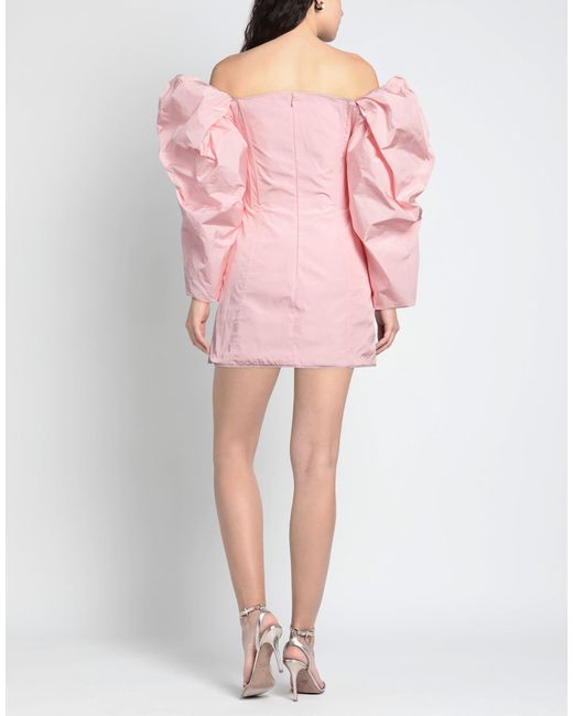 Jacquemus Pink Mini Dress Polyester